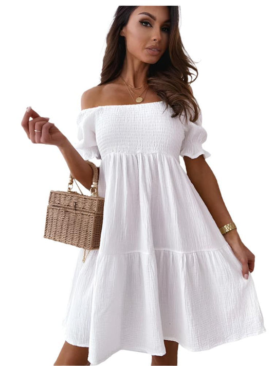 Queen Plain Short Dress